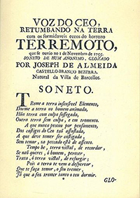 Voz do Ceo. Soneto