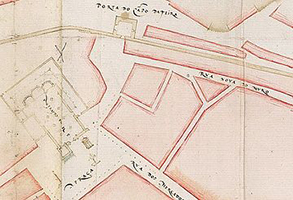 De Guimarães. Planta manuscrita